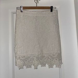 Forever21 white skirt